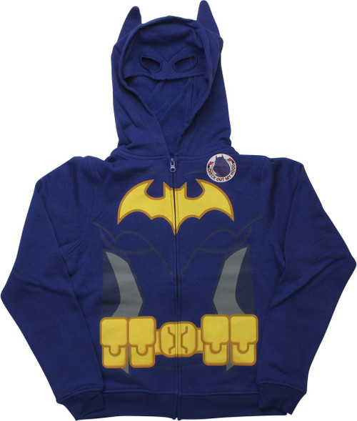 batman costume hoodie