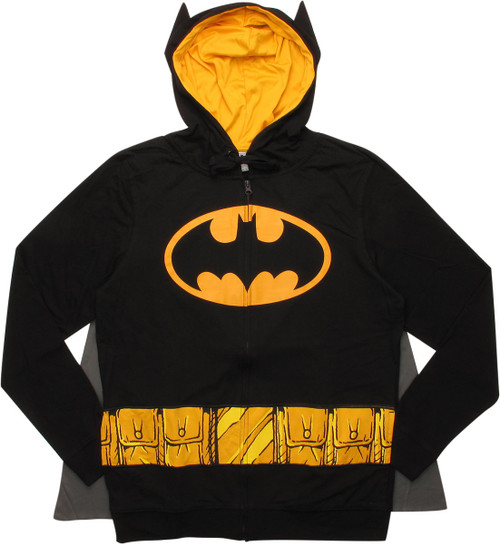 batman costume hoodie