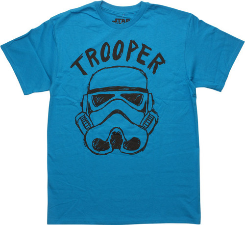 Star Wars Trooper Stormtrooper Helmet T-Shirt