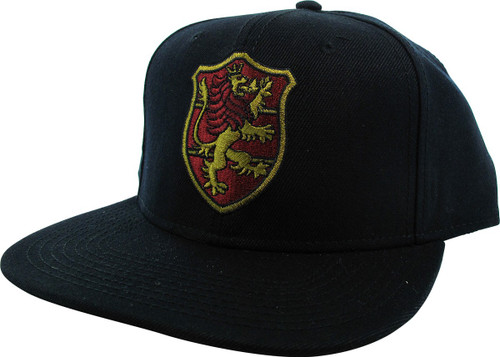 Black Clover Crimson Lion Crest Snapback Hat Black Clover Crimson Lion Crest Snapback Hat
