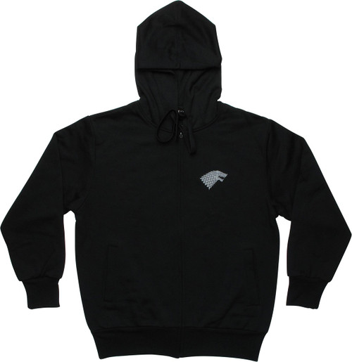 Game of Thrones King in the North Zipper Hoodie Game of Thrones King in the North Zipper Hoodie