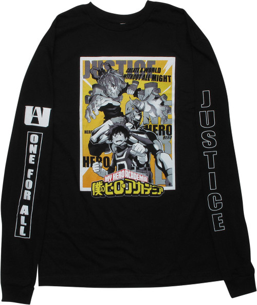 My Hero Academia Hero Create A World LS T-Shirt My Hero Academia Hero Create A World LS T-Shirt