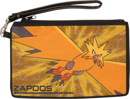 Pokemon Zapdos Flight Large Wristlet Wallet Pokemon Zapdos Flight Large Wristlet Wallet