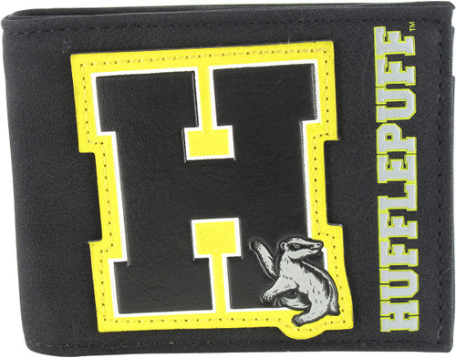 Harry Potter Hufflepuff Quidditch Bi Fold Wallet Harry Potter Hufflepuff Quidditch Bi Fold Wallet