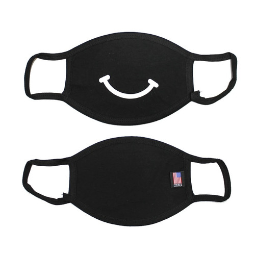 Cotton Non Medical Smiley 2 Pack Face Mouth Mask Cotton Non Medical Smiley 2 Pack Face Mouth Mask