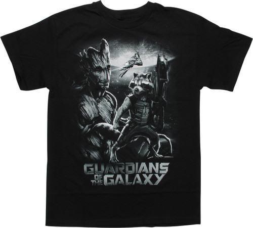 Guardians of the Galaxy Rocket and Groot T-Shirt
