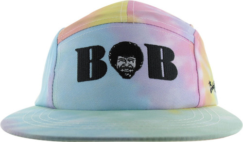Bob Ross Tie Dye Portrait Hat