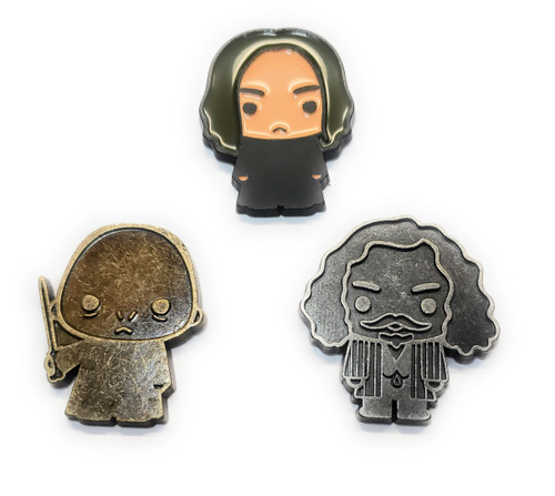Harry Potter Snape 3 Pc Pin Set Harry Potter Snape 3 Pc Pin Set