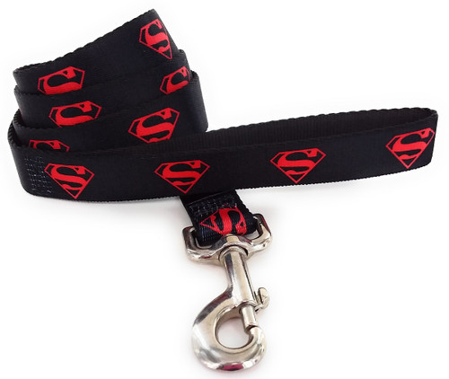Superman Red Logo Wrap 4 Foot Pet Leash Superman Red Logo Wrap 4 Foot Pet Leash