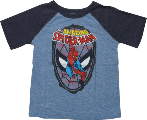 Amazing Spiderman Mask Swinging Toddler T-Shirt Amazing Spiderman Mask Swinging Toddler T-Shirt