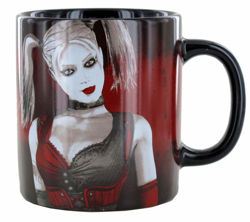 Batman Arkham City Harley Quinn Loves Me Mug Batman Arkham City Harley Quinn Loves Me Mug