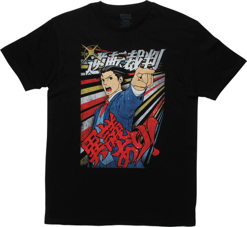 Capcom Ace Attorney Igiari T-Shirt Capcom Ace Attorney Igiari T-Shirt