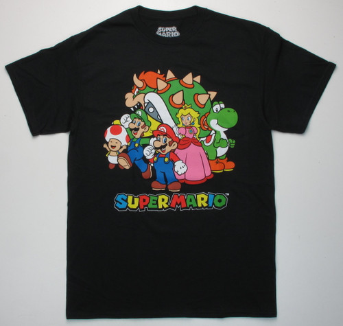 Mario Super World Group T-Shirt