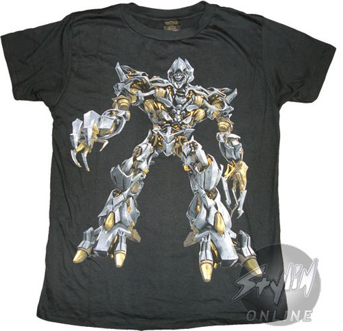 Transformers Megatron Movie T-Shirt Sheer