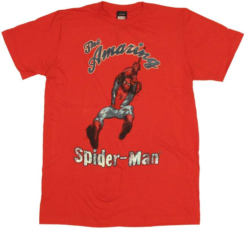 Spiderman Swinger T-Shirt Sheer