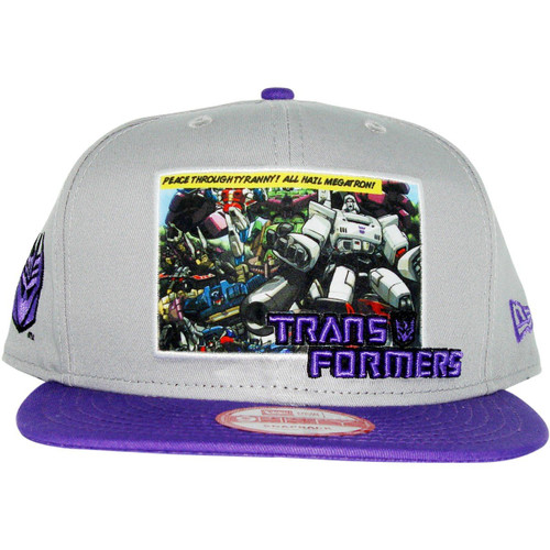 Transformers Decepticon Intro Panel Hat