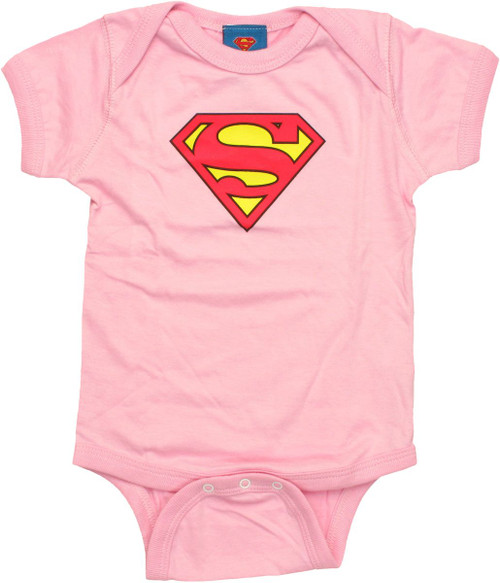 superman symbol pink