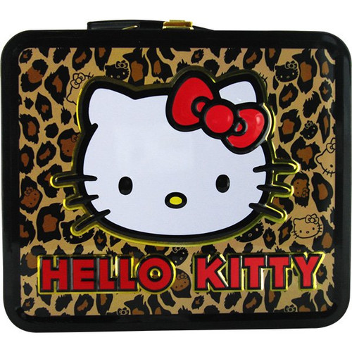  Hello Kitty Leopard  Print Lunch Box