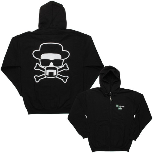 Breaking Bad Heisenberg Crossbones Hoodie