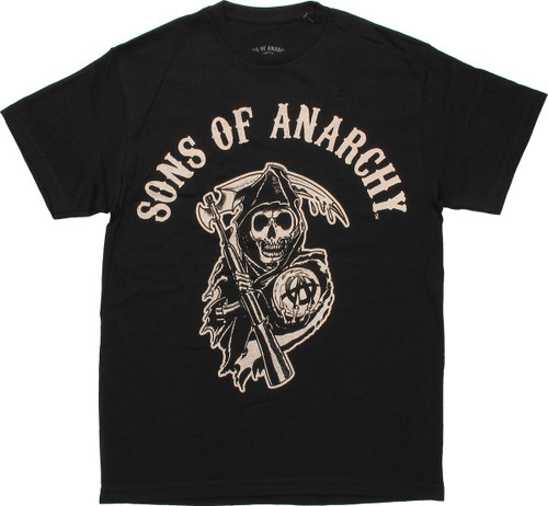 Sons of Anarchy - SOA Logo T-Shirt Black