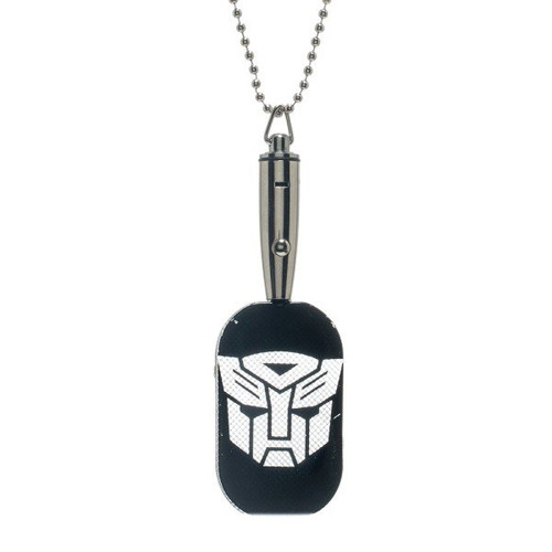 Transformers Autobot LED Light Up Dog Tag