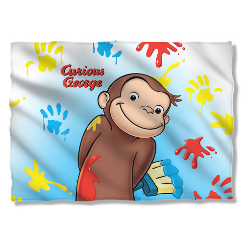 Curious Paint Pillow Case