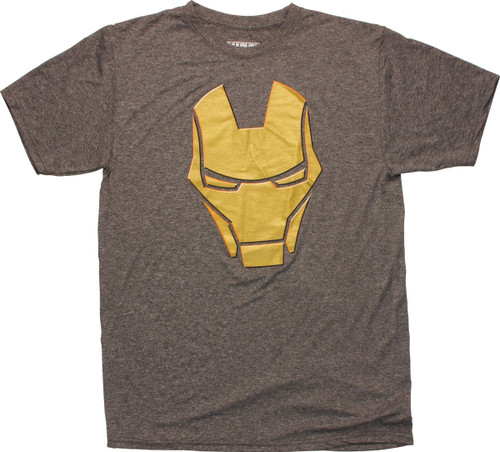 Iron Man Gold Foil Mask T-Shirt