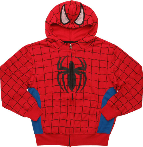 Marvel Boys' Spiderman Costume Hoodie (Toddler Boys & Little Boys