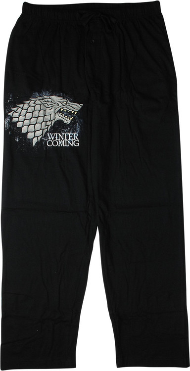 Game of Thrones Stark Winter Coming Pajama Pants