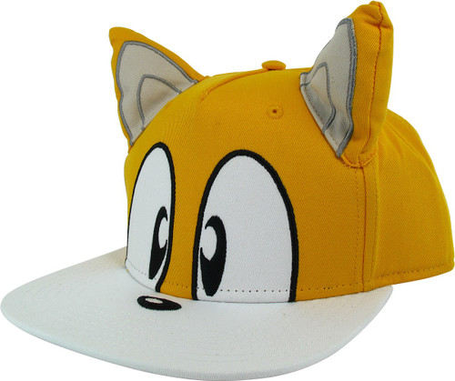 Sonic the Hedgehog Tails Face Snapback Hat