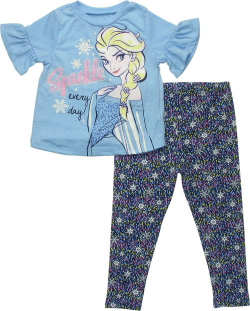 Buy Disney Girls Frozen Elsa And Anna Basic Leggings 2024 Online | ZALORA  Philippines