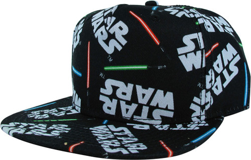 Star Wars Name Lightsabers AoP Buckle Hat