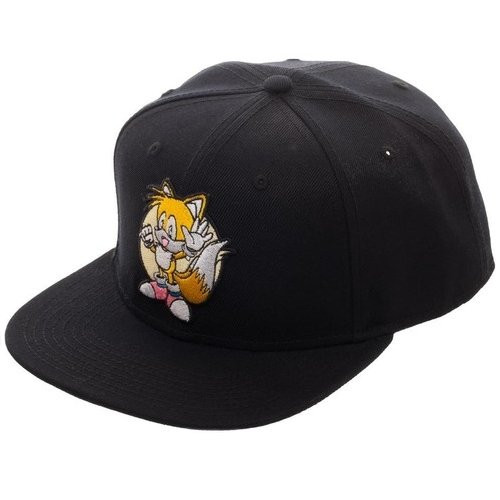 Sonic the Hedgehog Tails Wave Black Snapback Hat