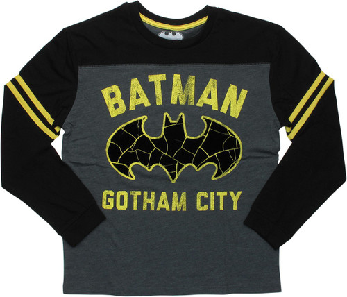 DC Comics Hero Batman Gotham City Epic Baseball Jersey