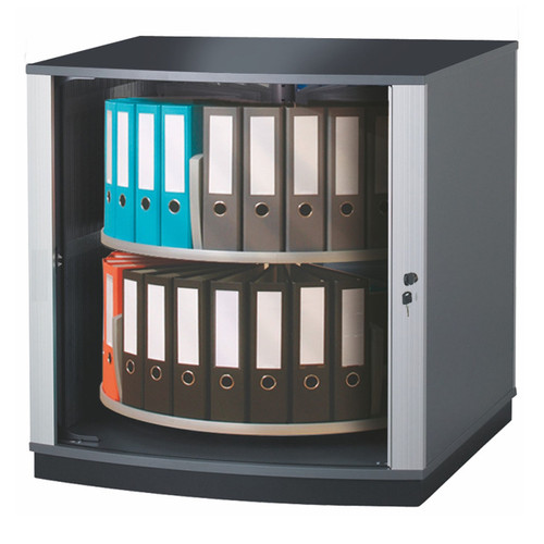 moll LockFile Carousel Cabinet, 2-Tier
