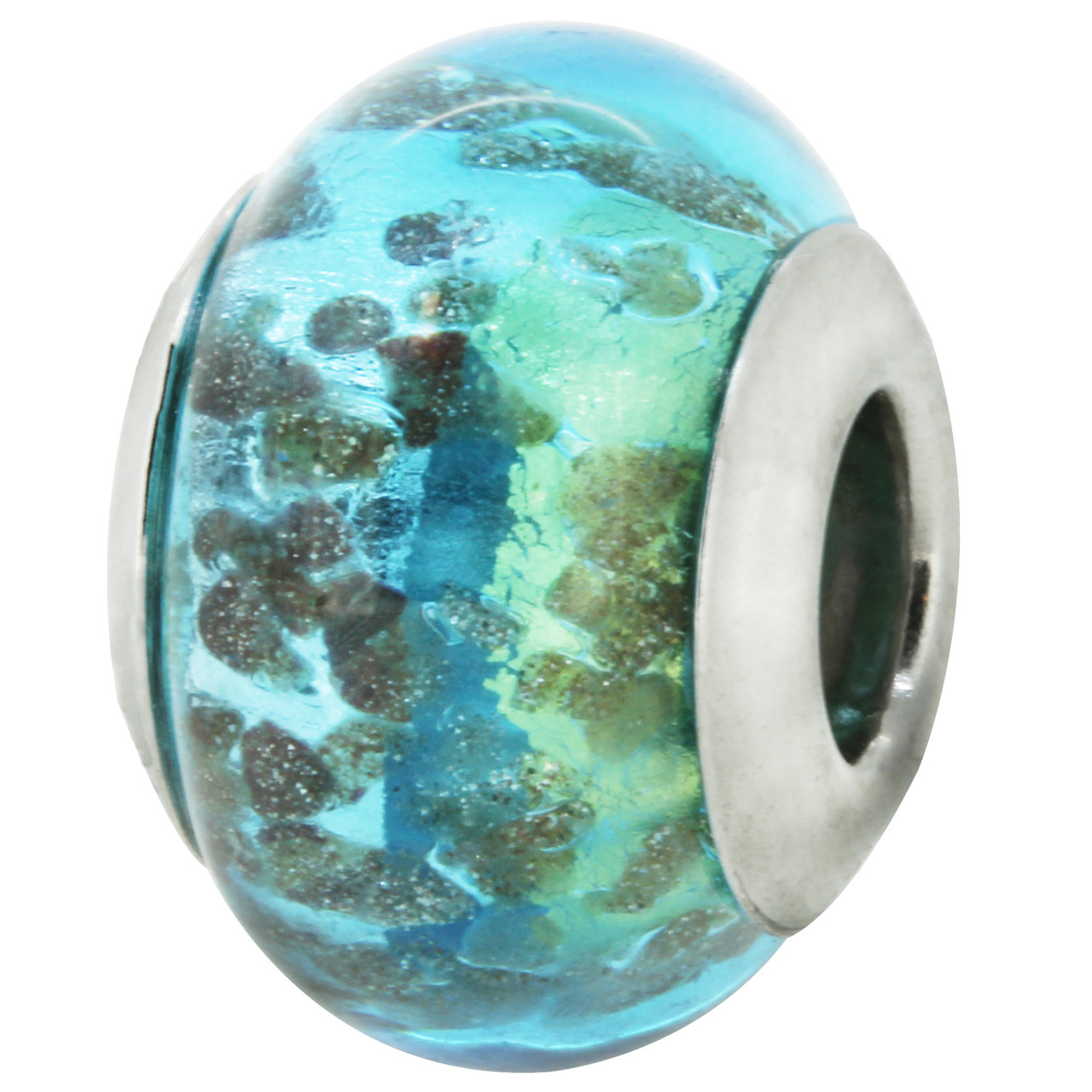 ZABLE smaller sized Murano Glass Bead Charm BZ-4031