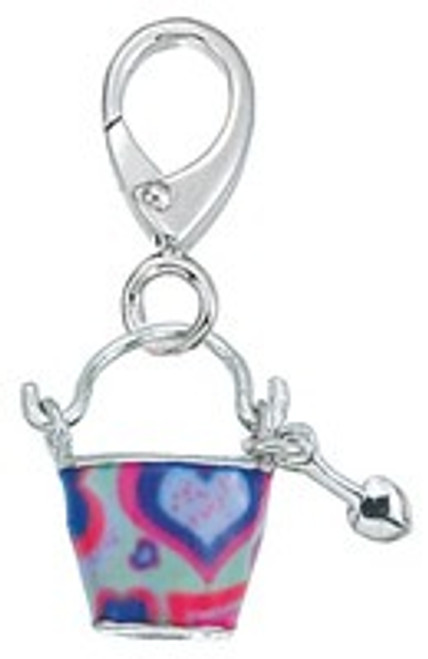 ZABLE Pail and Shovel clip-on Bead Charms LC-246