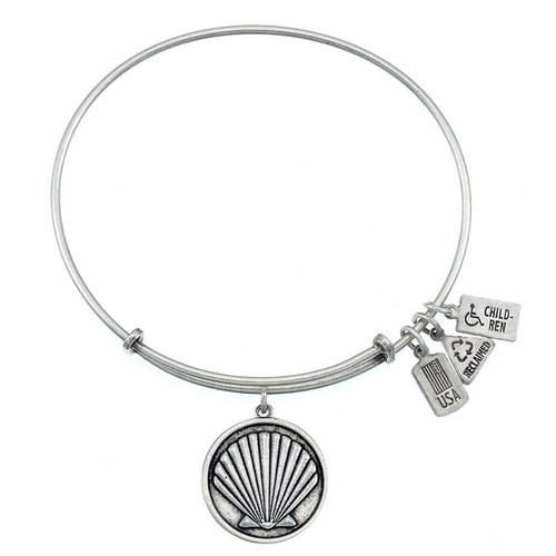Wind and Fire Sea Shell Charm with Bangle WF-204 (retired)