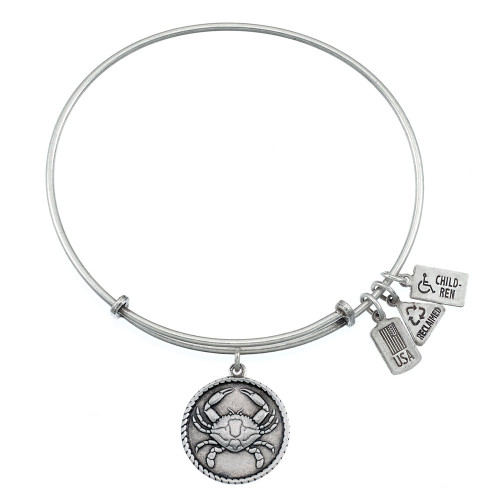 Wind and Fire Crab Charm with Bangle WF-233