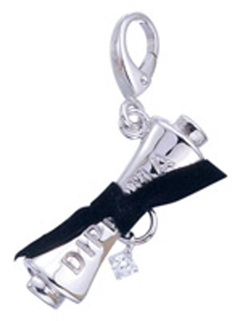 ZABLE Graduation Diploma Charm LC-281