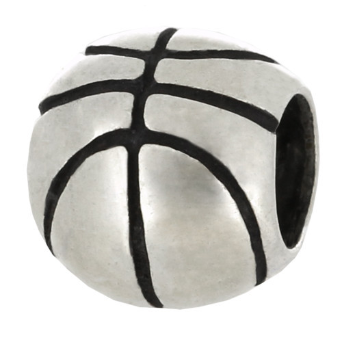 ZABLE Basketball Bead Charm BZ-359 fits Pandora