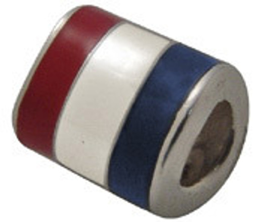 ZABLE France Flag Bead Charm BZ-958