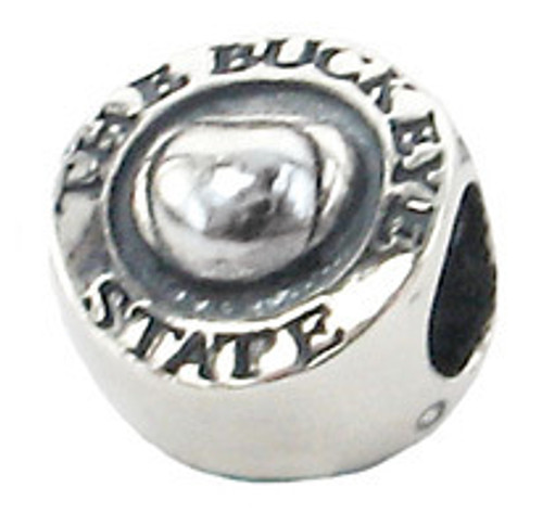 ZABLE The Buckeye State Bead Charm BZ-1981