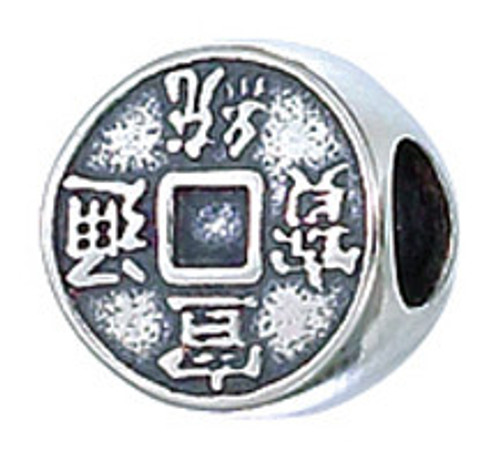 ZABLE Chinese Coin Bead Charm BZ-2142