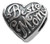 ZABLE Best Mom Heart Bead Charm BZ-2052, fits Pandora.