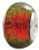 ZABLE Dichroic Orange Multi Glass Bead Charm BZ-1310