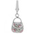 ZABLE CZ Purse clip-on Bead Charms LC-233