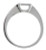 ZABLE Ring for clip on Bead Charms LC-258 Size 8, compatible with Pandora.