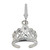 ZABLE CZ Tiara clip-on Bead Charms LC-150