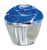 ZABLE Blue Cupcake Bead Charm BZ-2236